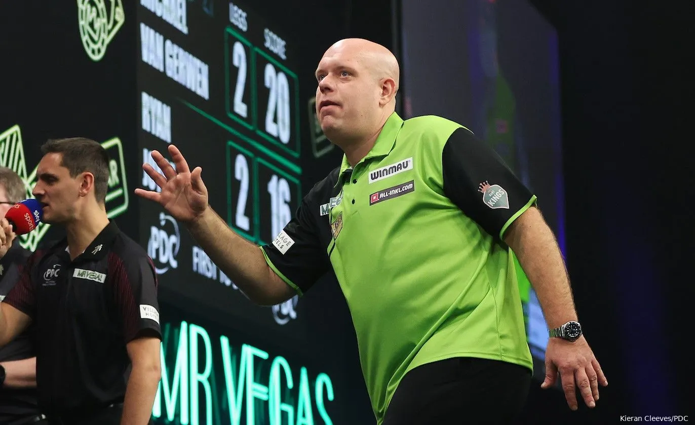 Upsets continue in Minehead Michael van Gerwen suffers another early